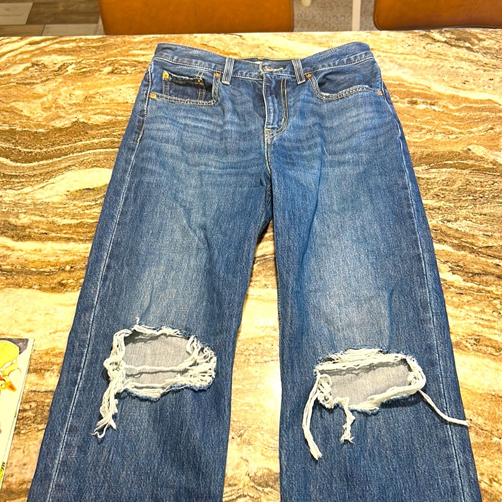 Levi straight jeans